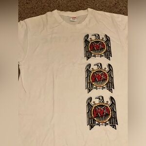 Supreme Slayer Eagle Tee White Size Large T-Shirt FW16 Rock